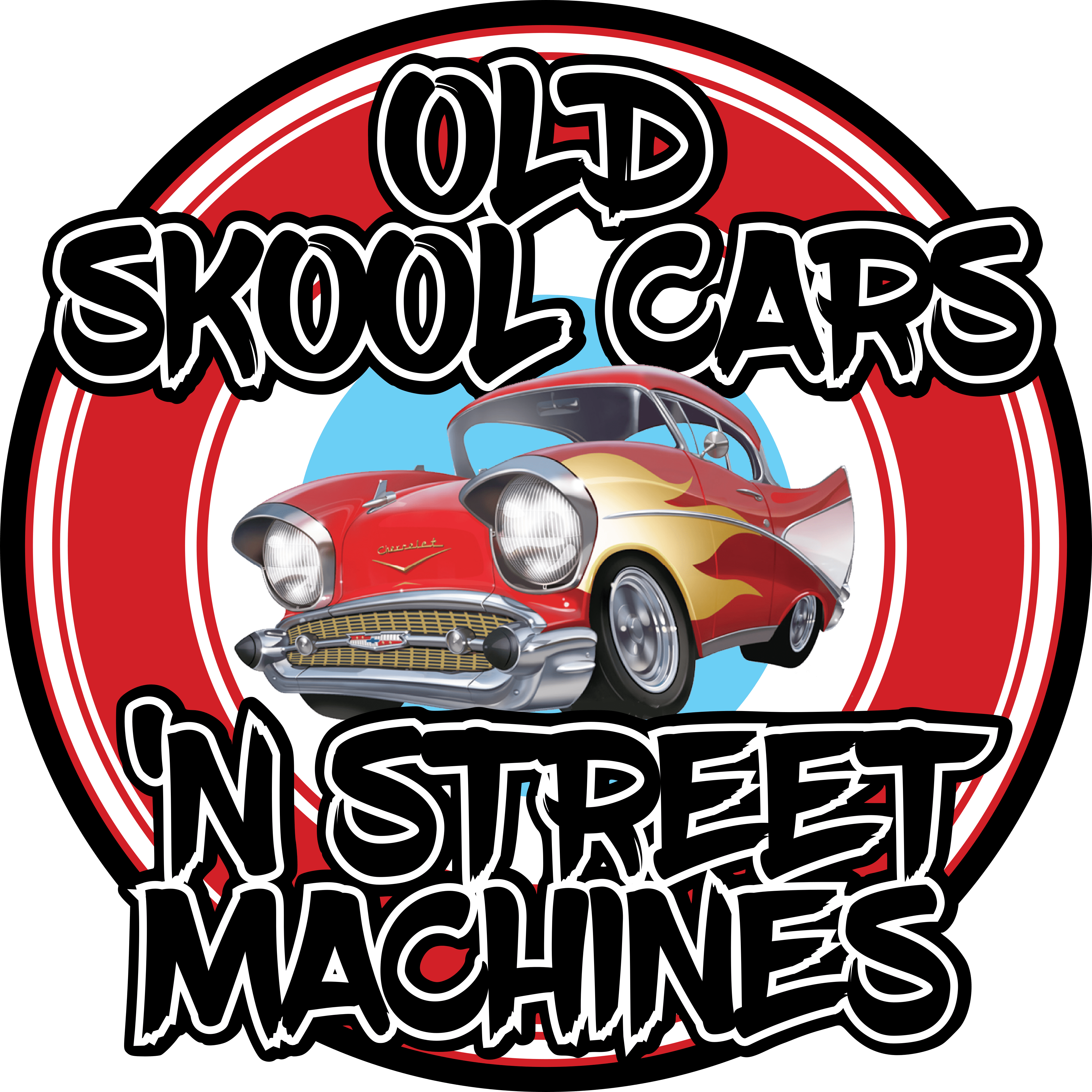 Old Skool Cars N Street Machines Logo