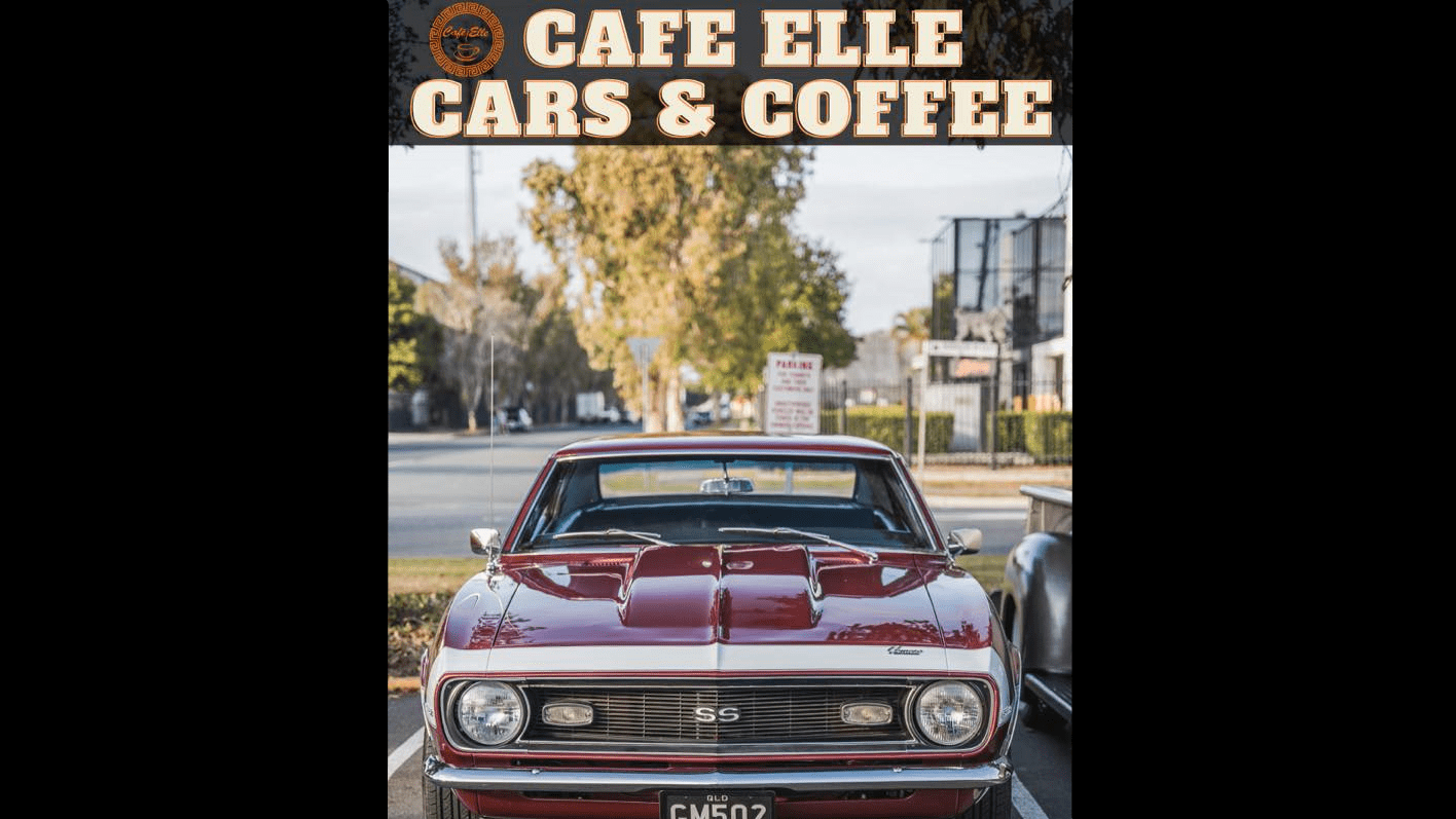 Cars And Coffee At CAFE ELLE Cars And Coffee At CAFE ELLE