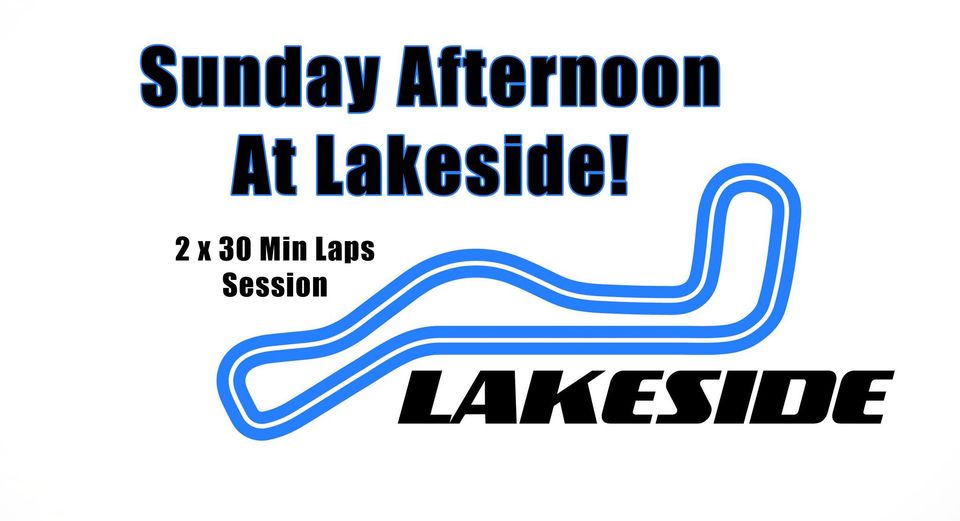 Sunday Afternoon Laps at Lakeside Raceway