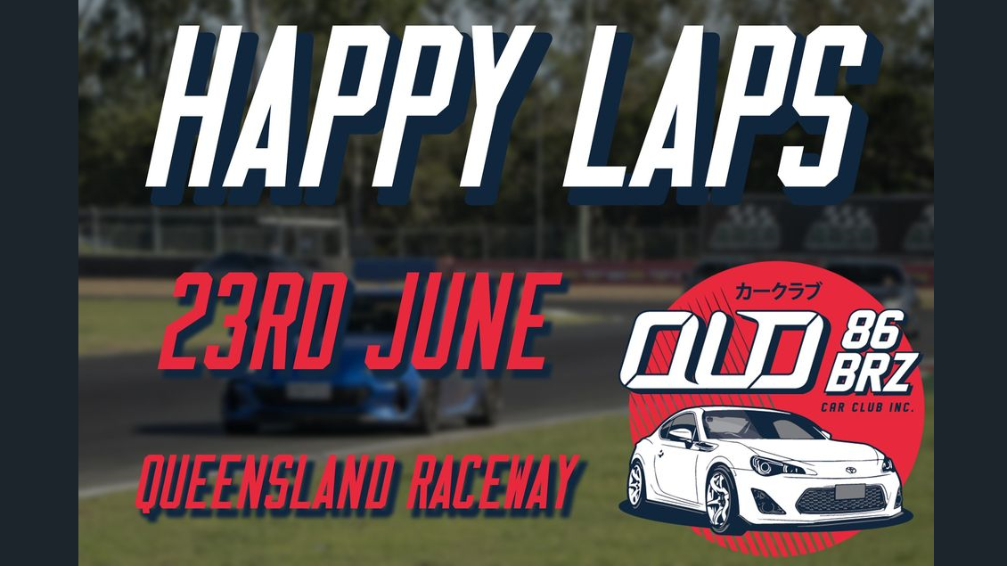 86 BRZ club happy laps