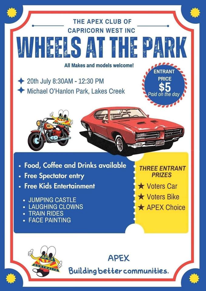 APEX Club Of Capricorn West Wheels At The Park