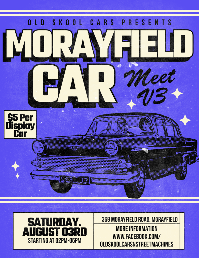 Old Skool Cars August Flier