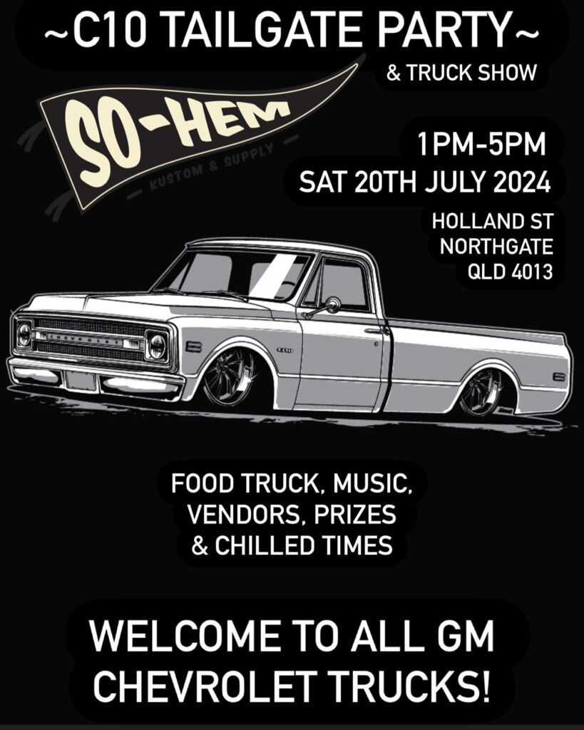 C10 tailgate party