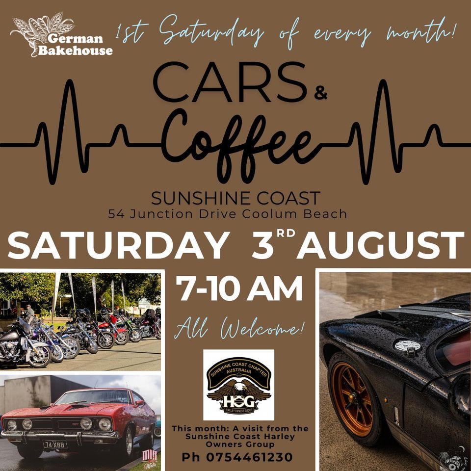 Cars & Coffee - Sunshine Coast August