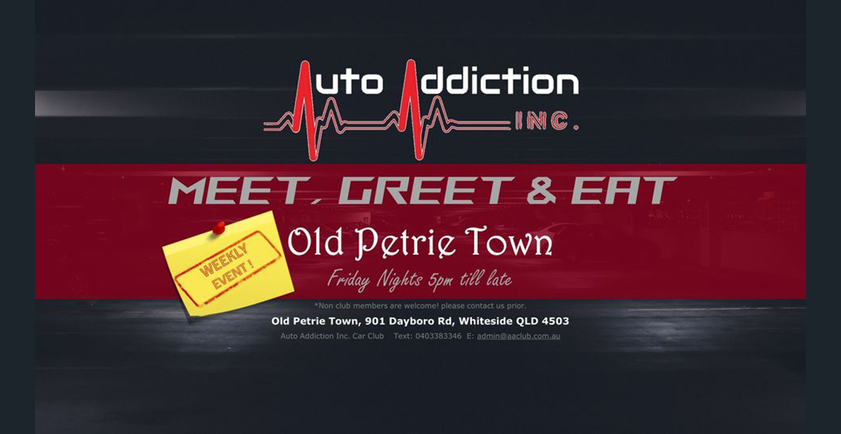 Friday Weekly – Meet, Greet & Eat (Petrie) Friday Weekly - Meet, Greet & Eat (Petrie)